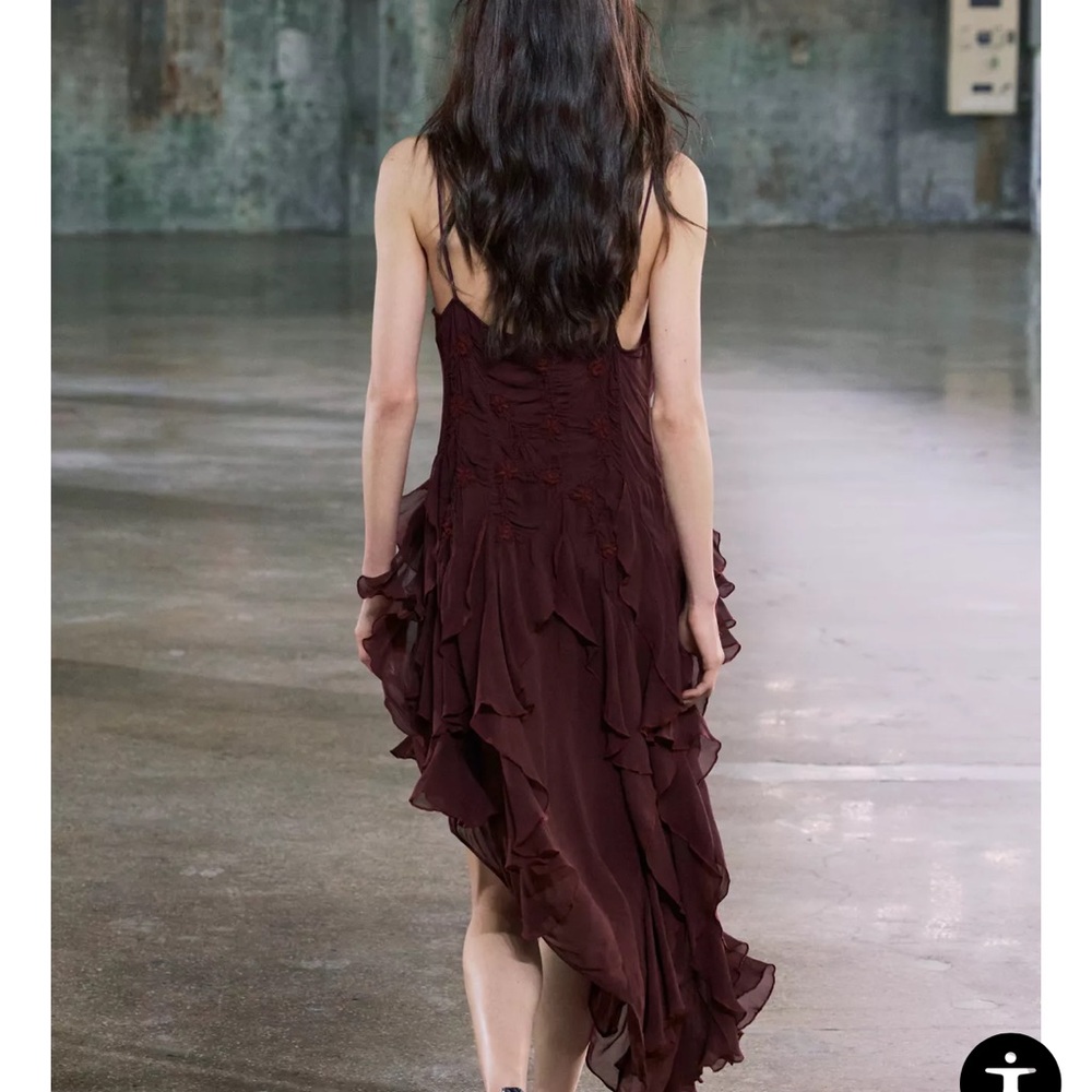 NWT ZW Collection | Embroider Asymmetrical Dress | M - Picture 2 of 12